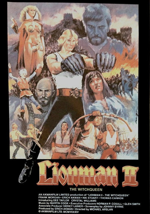 Movie poster for Lionman II: The Witchqueen (1979)