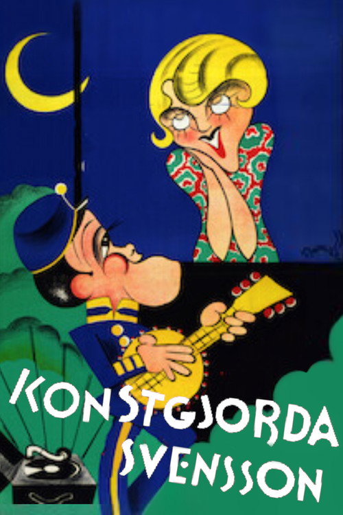 Movie poster for Artificial Svensson (1929)