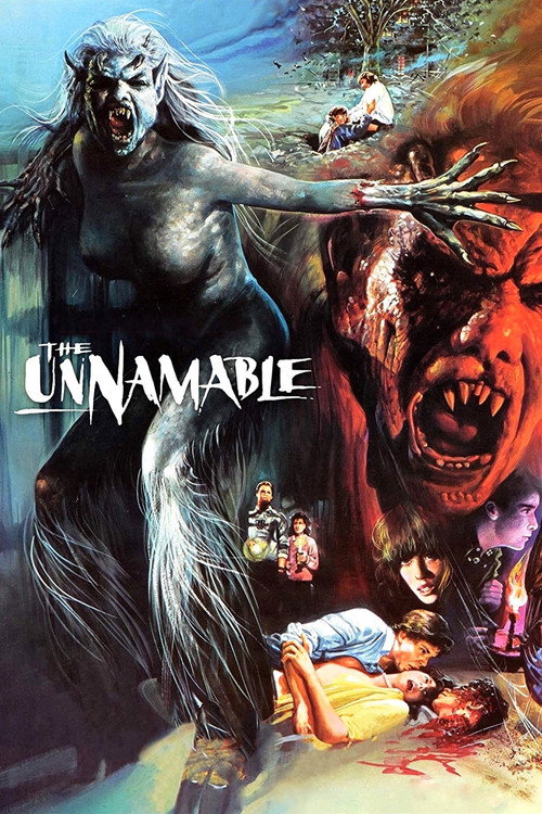 Movie poster for The Unnamable (1988)