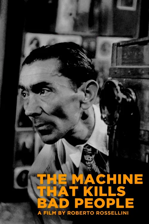 Movie poster for The Machine That Kills Bad People (1952)