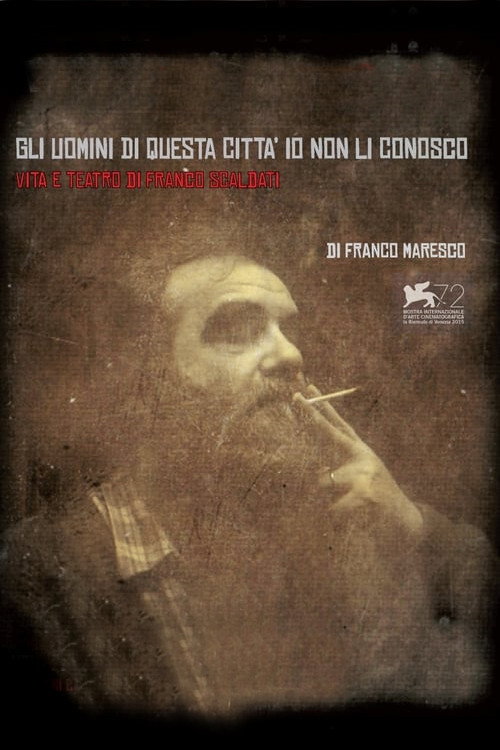 Movie poster for I Don't Know the Men of this City (2015)