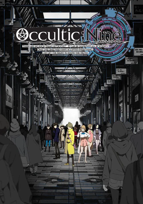 Series poster for Occultic;Nine (2016)