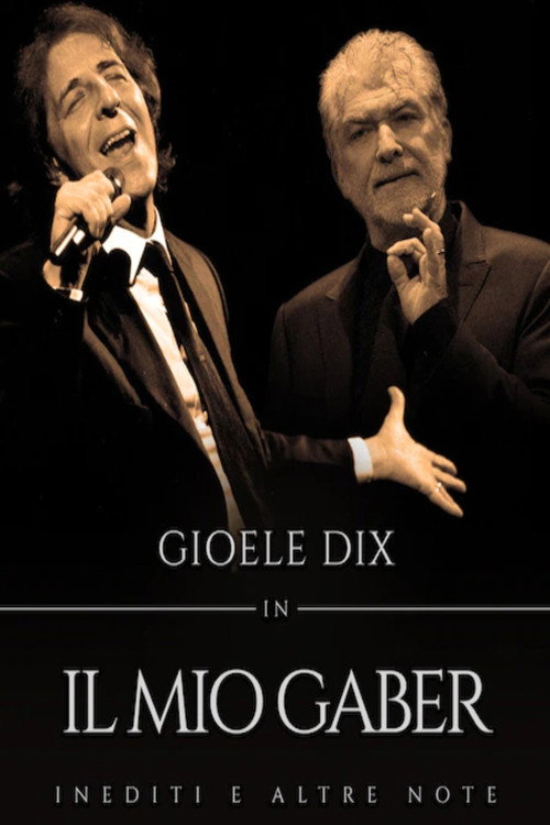 Movie poster for Il mio Gaber (2022)