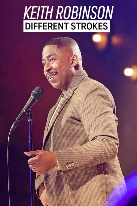 Movie poster for Keith Robinson: Different Strokes (2024)