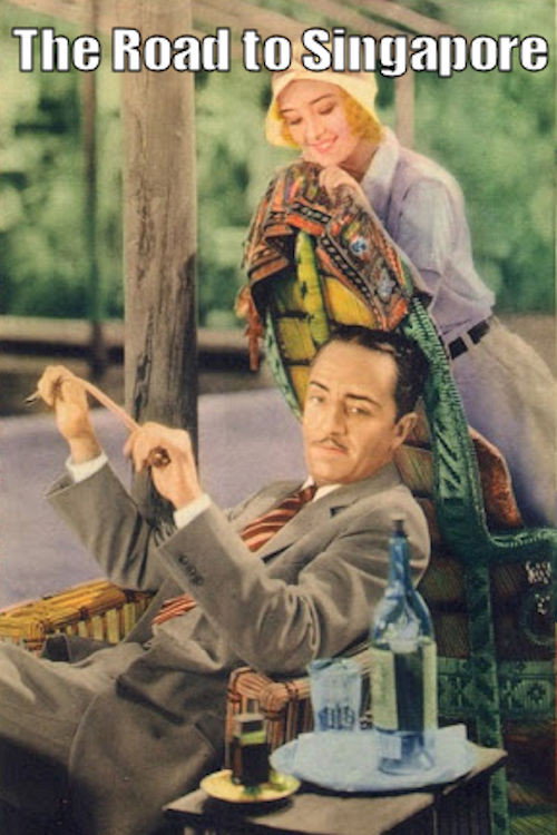 Movie poster for The Road to Singapore (1931)
