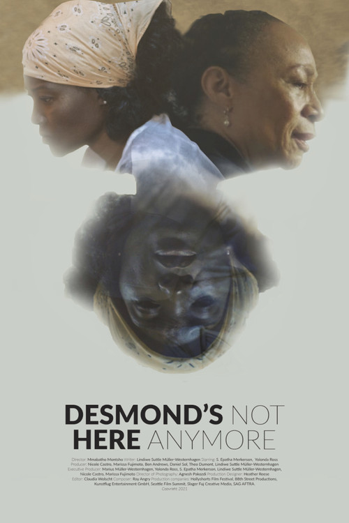 Movie poster for Desmond's Not Here Anymore (2021)