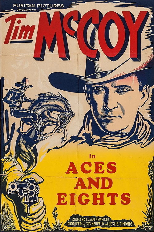 Movie poster for Aces and Eights (1936)
