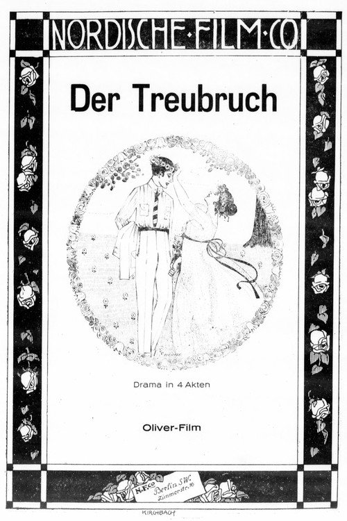 Movie poster for Der Treubruch (1918)