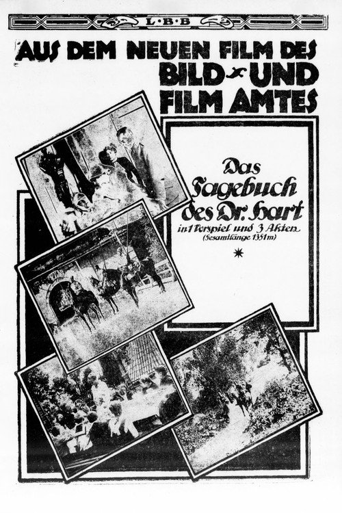 Movie poster for The Diary of Dr. Hart (1918)