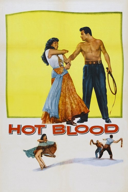 Movie poster for Hot Blood (1956)