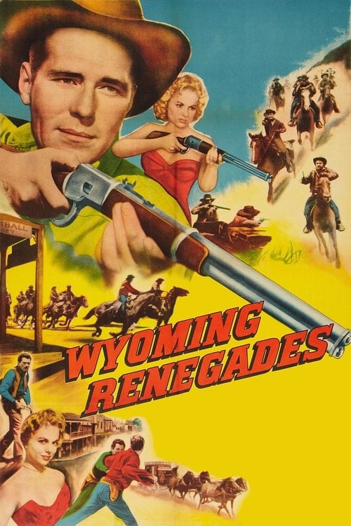 Movie poster for Wyoming Renegades (1954)