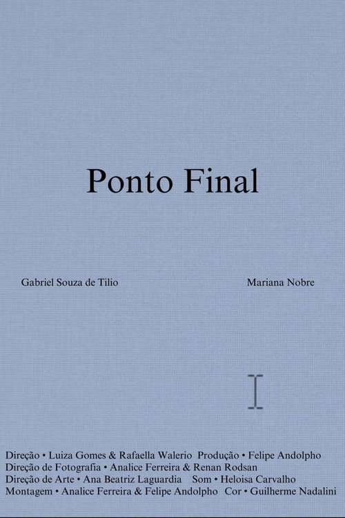 Movie poster for Ponto Final (2023)