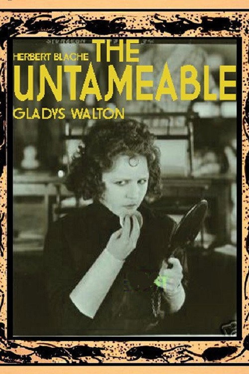 Movie poster for The Untameable (1923)