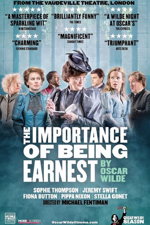 Movie poster for The Importance of Being Earnest (2018)
