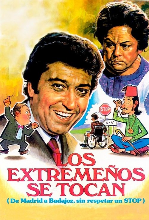 Movie poster for Los extremeños se tocan (1970)