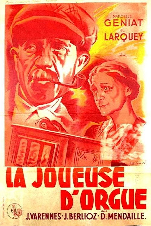Movie poster for La Joueuse d'orgue (1936)