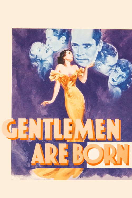 Movie poster for Gentlemen Are Born (1934)