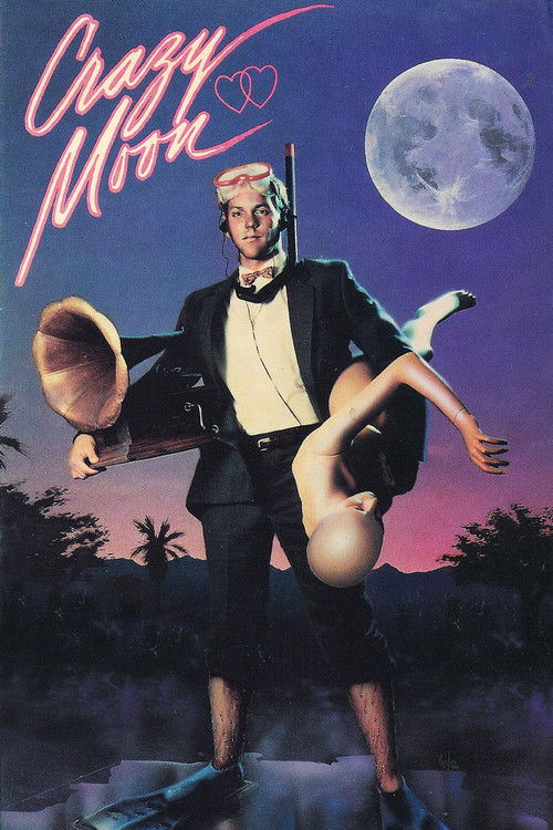 Movie poster for Crazy Moon (1987)