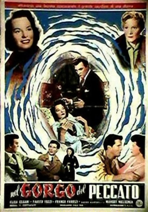 Movie poster for In the Eddy of Sin (1954)