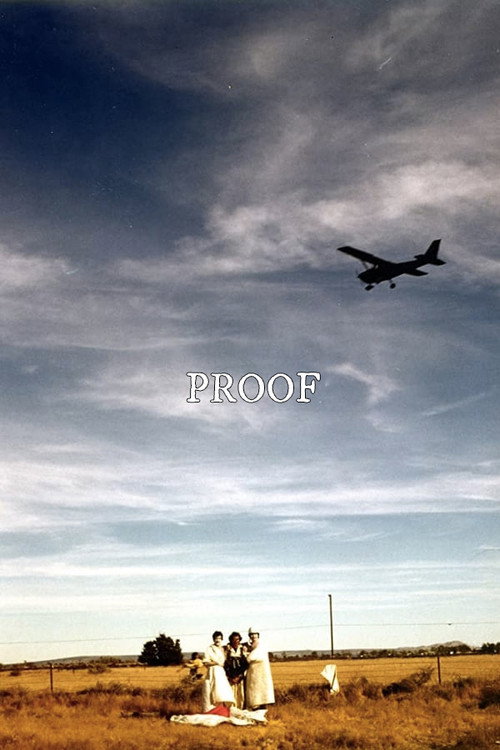 Movie poster for Proof (1980)