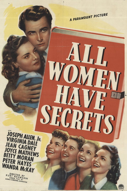 Movie poster for All Women Have Secrets (1939)