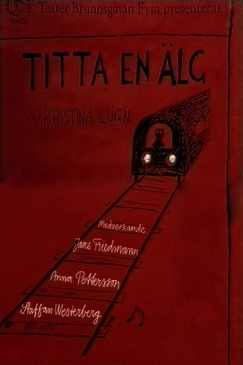 Movie poster for Titta en älg (2000)