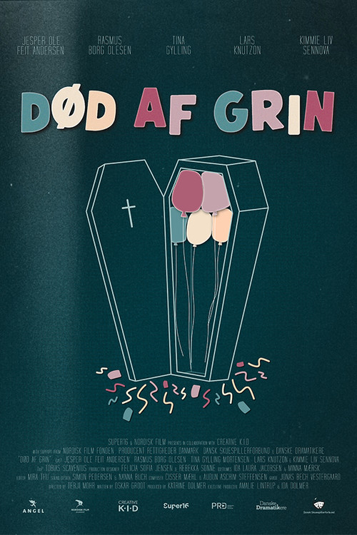 Movie poster for Død af grin (2023)