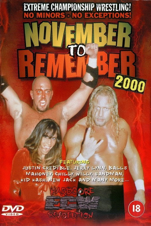 Movie poster for ECW November to Remember 2000 (2000)
