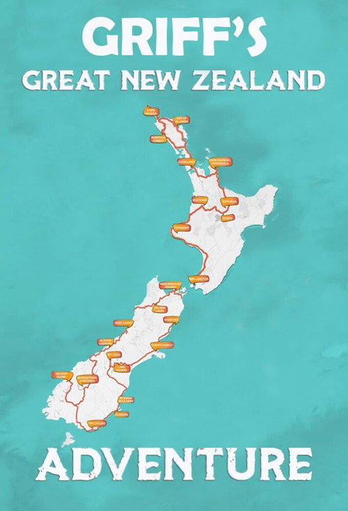 Series poster for Griff's Great New Zealand Adventure (2021)