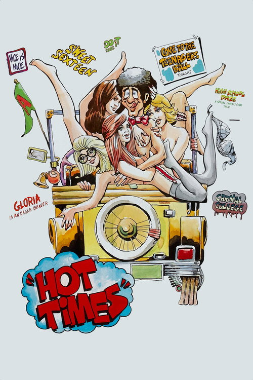 Movie poster for Hot Times (1974)