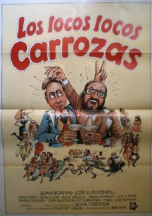 Movie poster for Los locos, locos carrozas (1984)