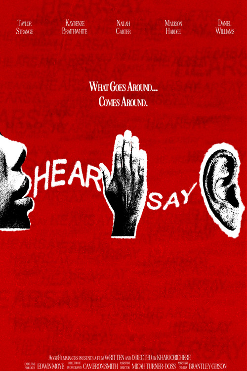Movie poster for HEARSAY (2025)
