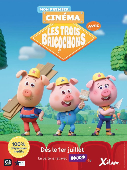Movie poster for Les trois bricochons (2026)