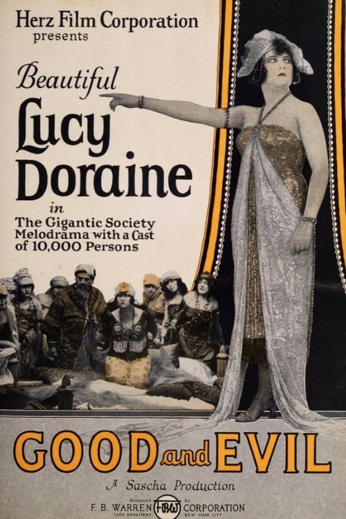 Movie poster for Good and Evil (1921)