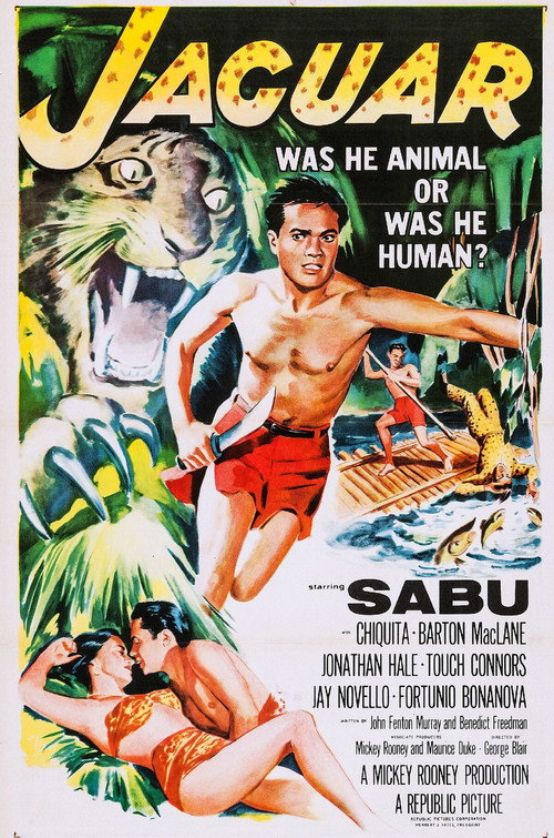 Movie poster for Jaguar (1956)
