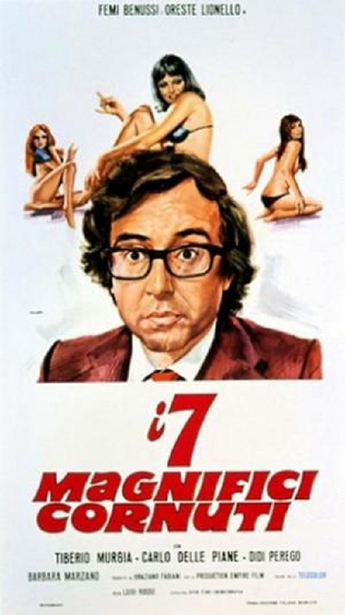 Movie poster for I 7 magnifici cornuti (1974)