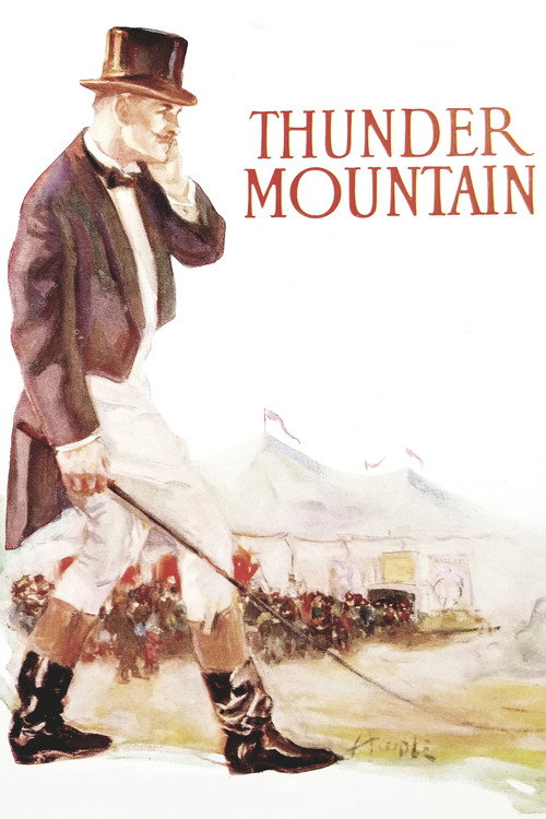 Movie poster for Thunder Mountain (1925)