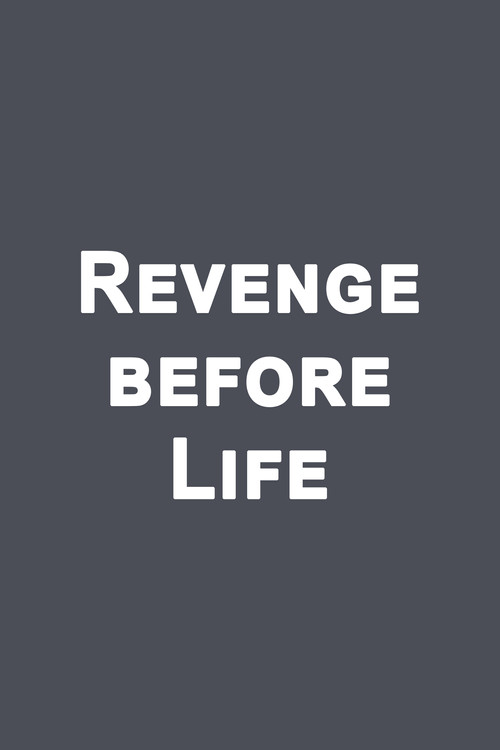 Movie poster for Revenge before life (2016)