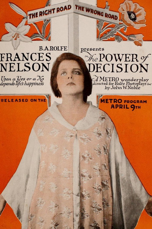 Movie poster for The Power of Decision (1917)