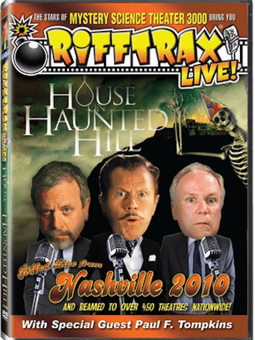 Movie poster for RiffTrax Live: House on Haunted Hill (2010)