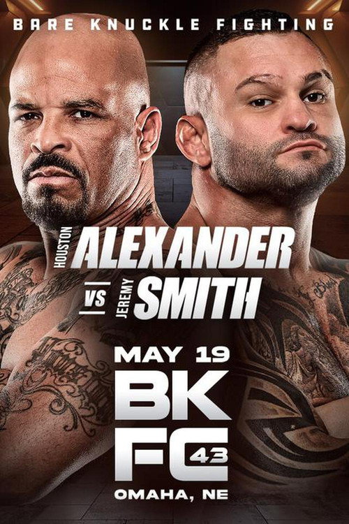 Movie poster for BKFC 43: Alexander vs Smith (2023)