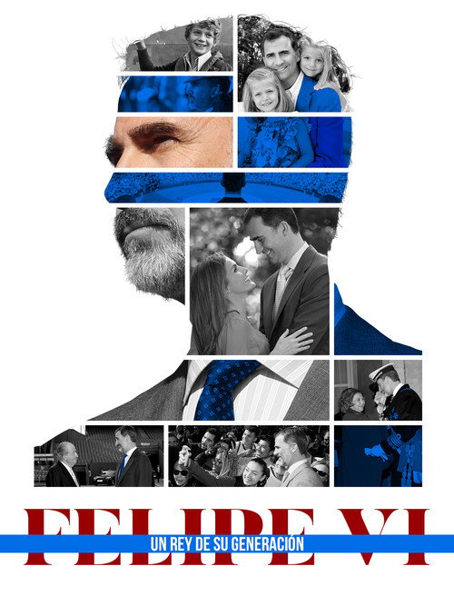 Movie poster for Felipe VI, un rey de su generación (2024)