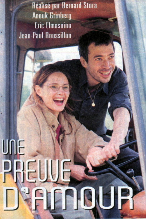 Movie poster for Une preuve d'amour (2003)