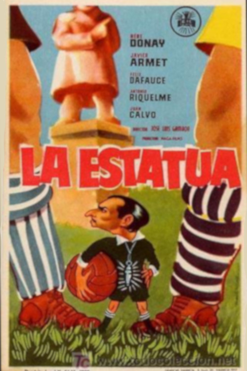 Movie poster for La estatua (1961)