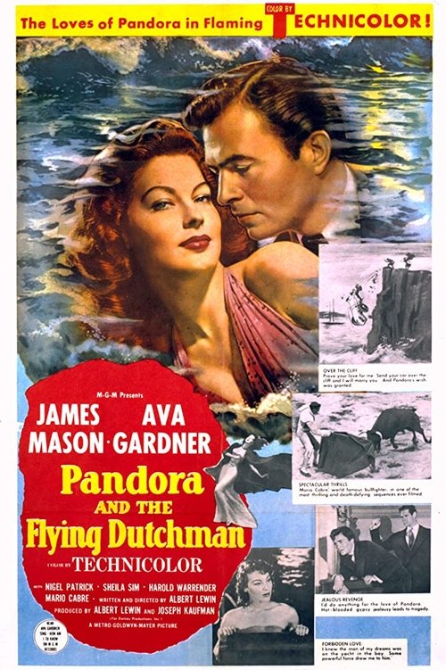 Movie poster for Pandora and the Flying Dutchman (1951)