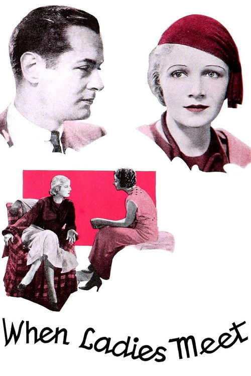 Movie poster for When Ladies Meet (1933)