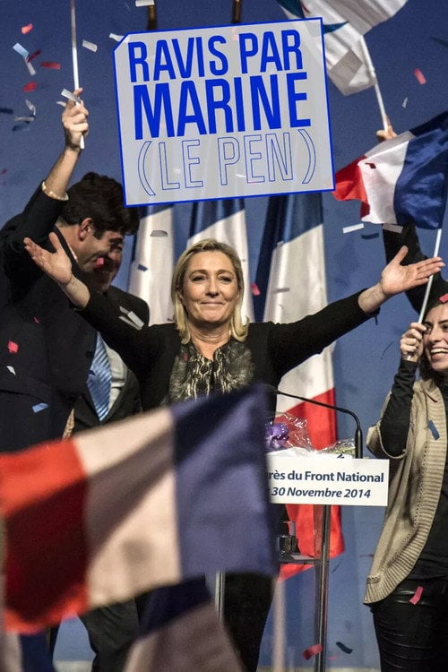 Movie poster for Ravis par Marine (Le Pen) (2014)