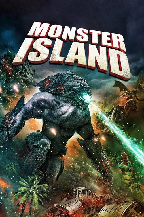 Movie poster for Monster Island (2019)