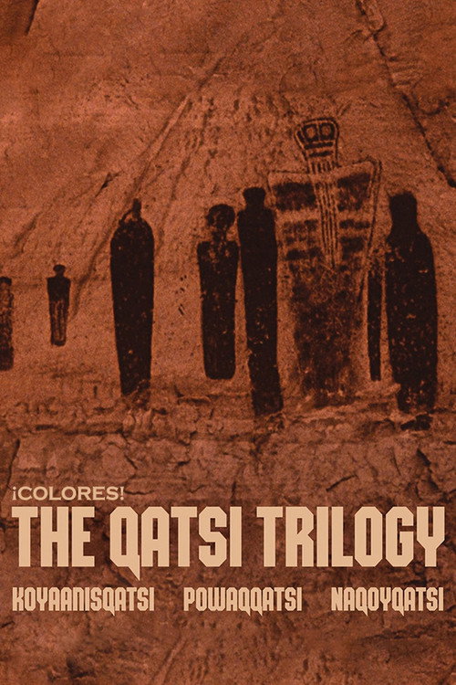 Movie poster for The Qatsi Trilogy (1989)