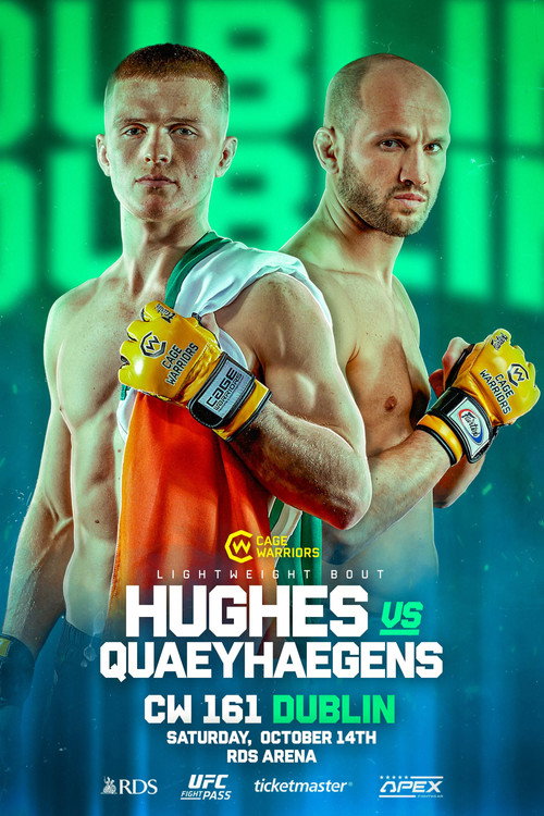 Movie poster for Cage Warriors 161: Dublin (2023)